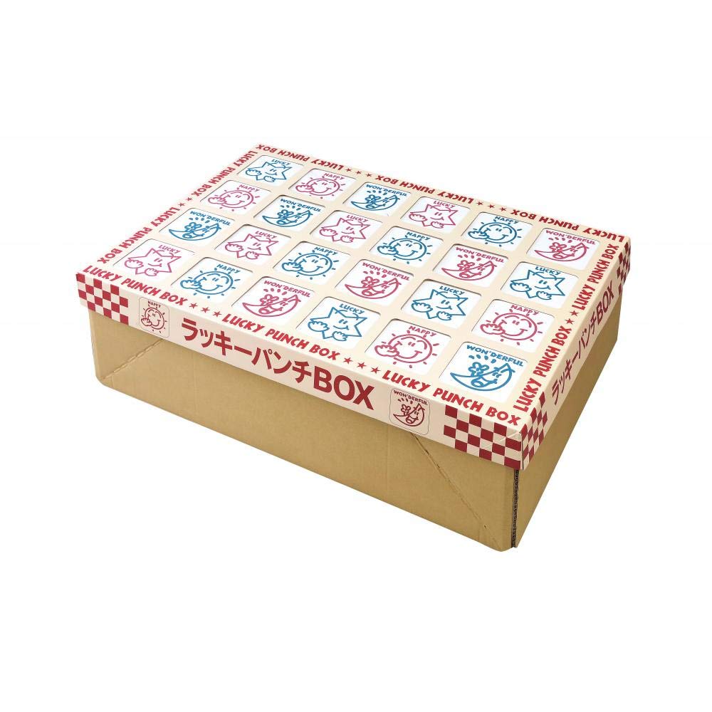 Amazon.co.jp: ジャンボラッキーパンチボックス お菓子キット（本体＋